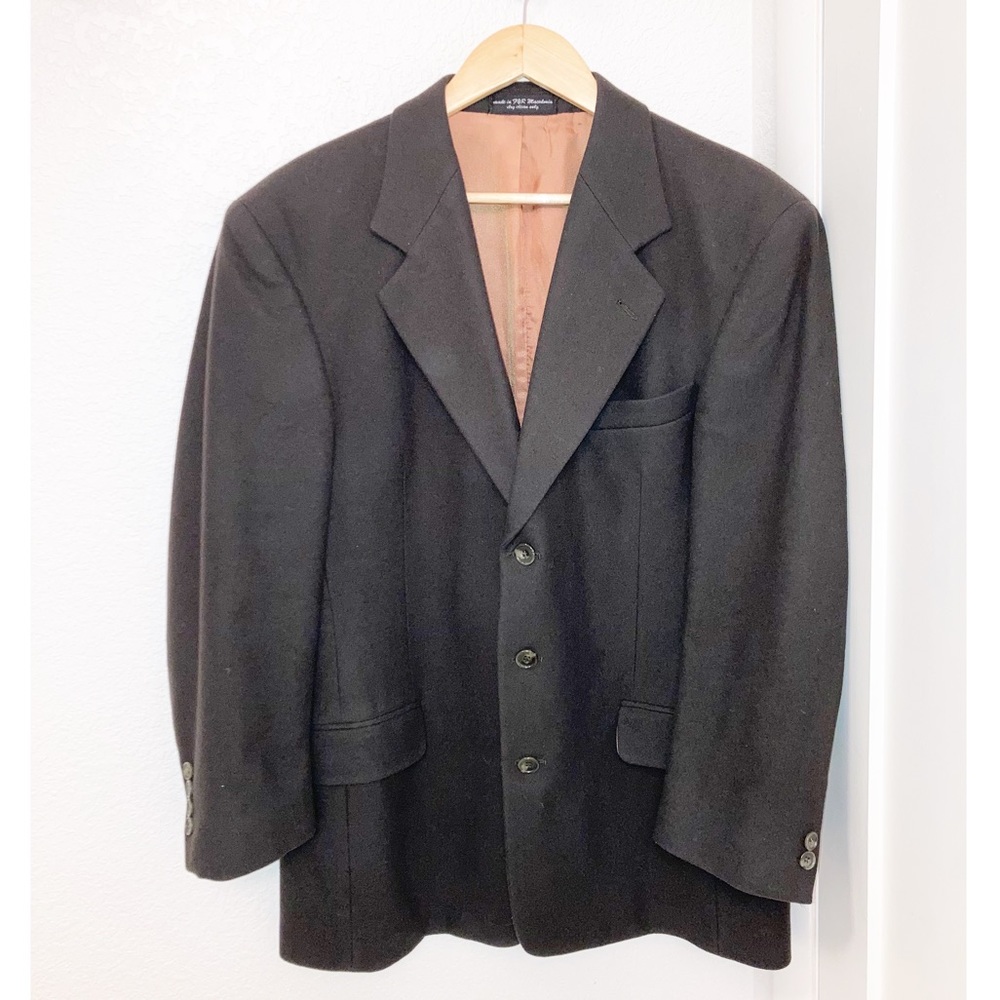 VTG Cashmere Wool Men's blazer CHRISTIAN AUJARD SZ: X-Large (40R in Men)